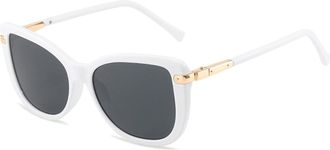 Generic Cat Eye Fashion Street Shot Men and For Women Sunglasses Outdoor Holiday Beach Decoration (Color : G, Size : Medium) 2026