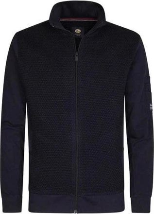 Petrol Industries Hoodies & sweatvesten, Heren, Blauw, 3Xl, Sweater Collar Zip