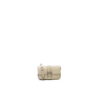 Pinko Pinko, Dames, Tassen, Wit, Maat: ONE Size Katoen