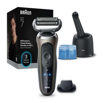 OEM Afeitadora Braun Serie 7 72-c7200cc Para Uso En Seco Y H&uacute;medo, 1 Unidad