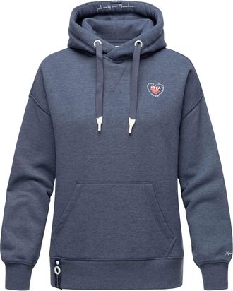 Navahoo Dames Hoodie Goldfee - Warme Capuchontrui met Kangoeroezak