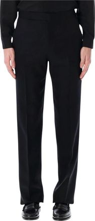 Lardini Eco Vero Broeken - Heren - Nette broeken - Zwart - M - Leer - Broeken