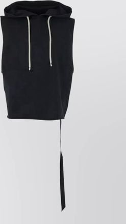 Rick Owens hooded tunic top sleeveless design