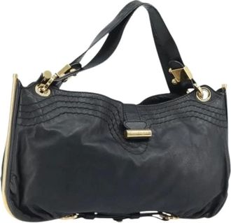 Jimmy Choo London Pre-owned Shoulder Bags, female, Black, Size: ONE SIZE Pre-owned Shoulder Bag