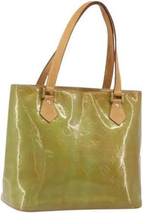 Louis Vuitton Tweedehands leren Louis Vuitton tassen - Dames - Vintage Shopper - Groen - ONE Size - Vintage