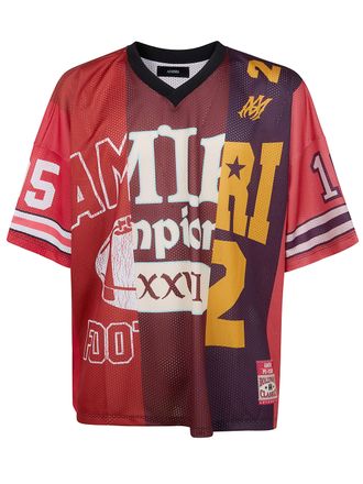 Amiri Spliced Oversized Tee