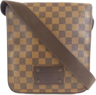 Louis Vuitton Pre-owned Cross Body Bags, female, Brown, Size: ONE SIZE Pre-owned Canvas louis-vuitton-bags