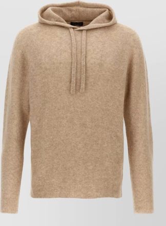 Roberto Collina cashmere silk hooded sweater
