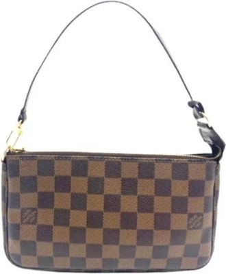 Louis Vuitton Pre-owned Fabric louis-vuitton-bags - Dames - Vintage Handtas - Bruin - ONE Size - Vintage