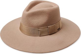 Brixton Joanna Felted Wool Hat in Light Tan at Nordstrom, Size Small