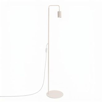 Sollux Lighting L&aacute;mpara de pie beige aluminio alt. 160 cm