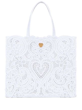 Dolce & Gabbana Borsa tote Beatrice grande - Bianco