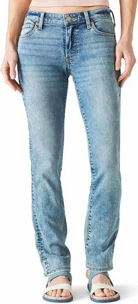 Lucky Brand Sweet Mid Rise Straight Denim Jeans In Light Blue