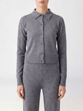 Max Mara Cardigan a polo in lana vergine