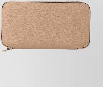 Valextra textured finish zippered wallet