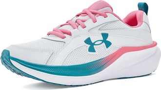 Under Armour Charged Assert 11 Womens Shoes Distant Gray/Bittersweet Pink/Boundless Blue : 10.5 B - Medium, Leather