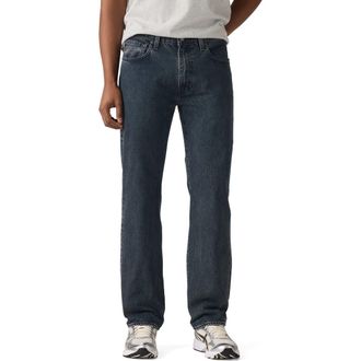 Levi's 555 Relaxed Straight Leg Jeans in The Midnight Blues Show at Nordstrom, Size 30 X 32