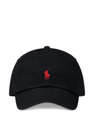 Polo Ralph Lauren Honkbalpet met geborduurd logo - Zwart