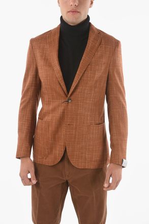 Corneliani Blazer a 2 bottoni GATE in Seta con Revers classico Corneliani