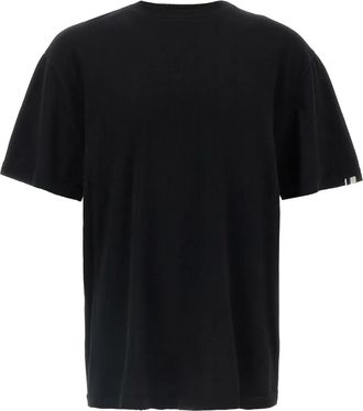 Extreme Cashmere T-shirt n&deg;269 Rik girocollo - Nero