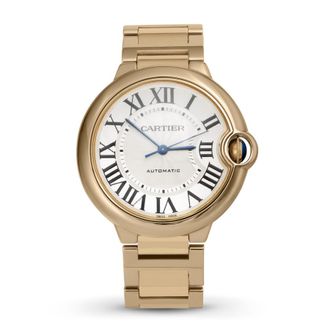 Cartier Pre-owned Cartier Ballon Bleu Automatic White Dial Unisex Watch 3002
