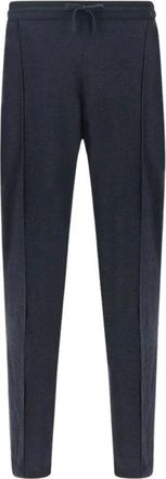 Paul & Shark X-Soft Katoenen Joggingbroek - Heren - Sweatpants - Blauw - L - Katoen - Broeken