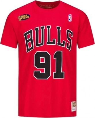 Mitchell & Ness Uomo, Sport, Rosso, S, new