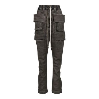 Rick Owens Straight Trousers - Trousers - Hombre - Marr&oacute;n - S