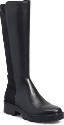 B&oslash;rn Caraway Knee High Boot in Black Leather at Nordstrom Rack, Size 7.5