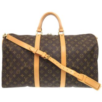 Louis Vuitton Brown Monogram Monogram Boston Bag (Pre-Owned)