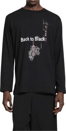 Yohji Yamamoto Long Sleeve Tops - Heren - Longsleeves - Zwart - L - Tops