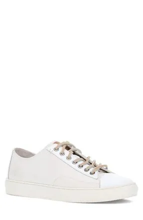 Frye Astor Cap Toe Low Top Sneaker in White at Nordstrom Rack, Size 11.5