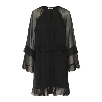 Soaked In Luxury Kleedjes, Dames, Zwart, XS, Korte Jurken