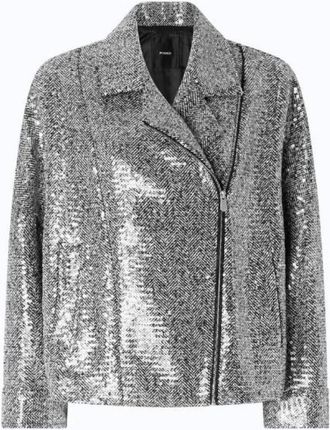 Pinko Pinko, Jassen, Dames, Grijs, S, Lichte jassen