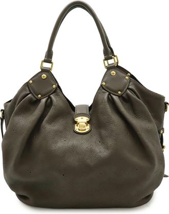 Louis Vuitton Mahina Leather Shoulder Bag Tote Bag (Pre-Owned)