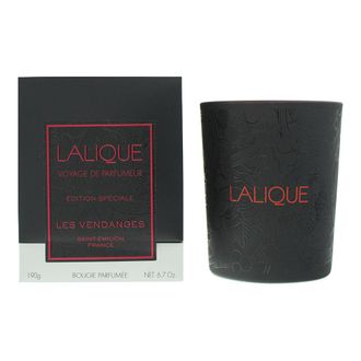 Lalique Les Vendanges Saint-Emilion France Perfumed Candle 190g | TJ Hughes