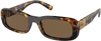 Miu Miu Accessoires, unisex, Bruin, ONE Size, Authentieke Vau 06B Bril, Premium Kwaliteit