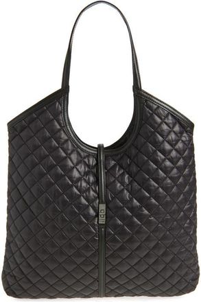MZ Wallace Large Astor Quilted Nylon Tote in Black at Nordstrom