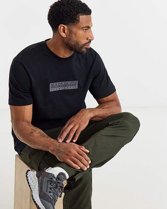 Napapijri Box Logo Short Sleeve T-Shirt