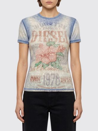 Diesel T-shirts in cotone stampata Diesel