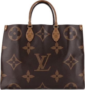 Louis Vuitton OnTheGo Reverse Monogram Giant GM tote bag - Bruin