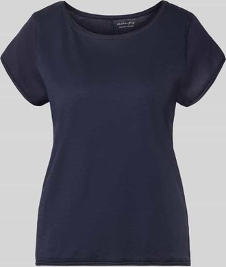 Christian Berg T-Shirt mit Rundhalsausschnitt in Dunkelblau, Gr&ouml;&szlig;e XXL