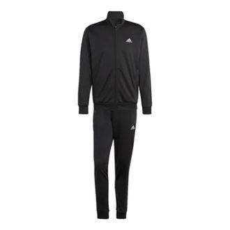 adidas Linear Logo Tricot Track Suit Asia Sizing Black IC6775