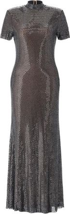 Self Portrait Dames, Jurken, Grijs, Maat: M Poliester