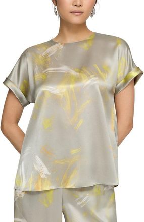 Lafayette 148 New York Cuffed Blouse