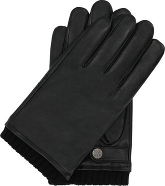 Kazar Leren handschoenen - Heren - Handschoenen - Zwart - L - Leer - Accessoires