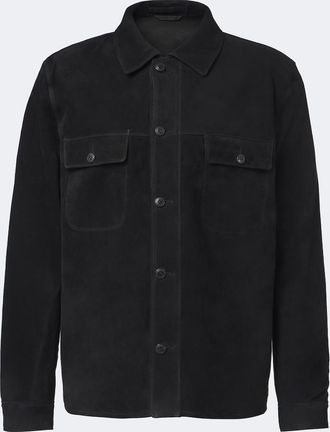 Sunspel Sobrecamisa de ante