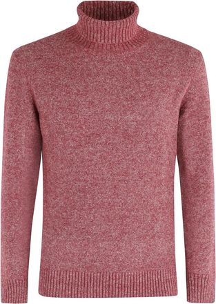 KANGRA Basis Dolcevita Trui Amandel Hoge Hals - Heren - Coltruien - Rood - XL - Truien & Vesten