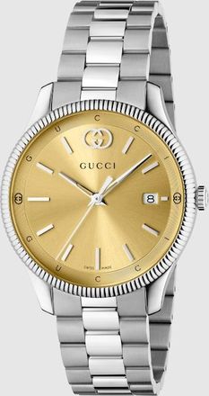 Gucci G-Timeless Watch, 38mm, Gold, Steel