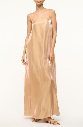 Staud Delphina Gown in Rose Gold at Nordstrom Rack, Size X-Small